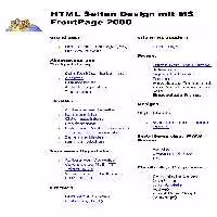 خرید و دانلود نسخه کامل کتاب HTML Seiten Design mit MS FrontPage 2000