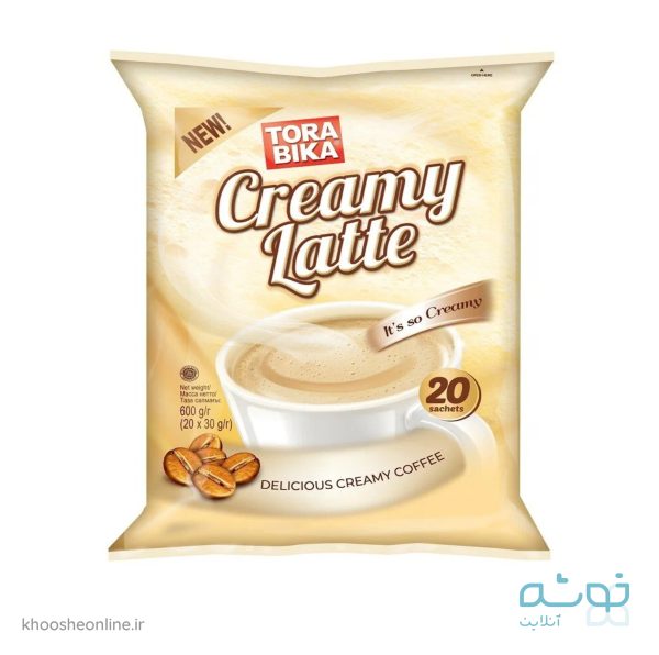 کرم لته 20 عددی تورابیکا CREME LATTE