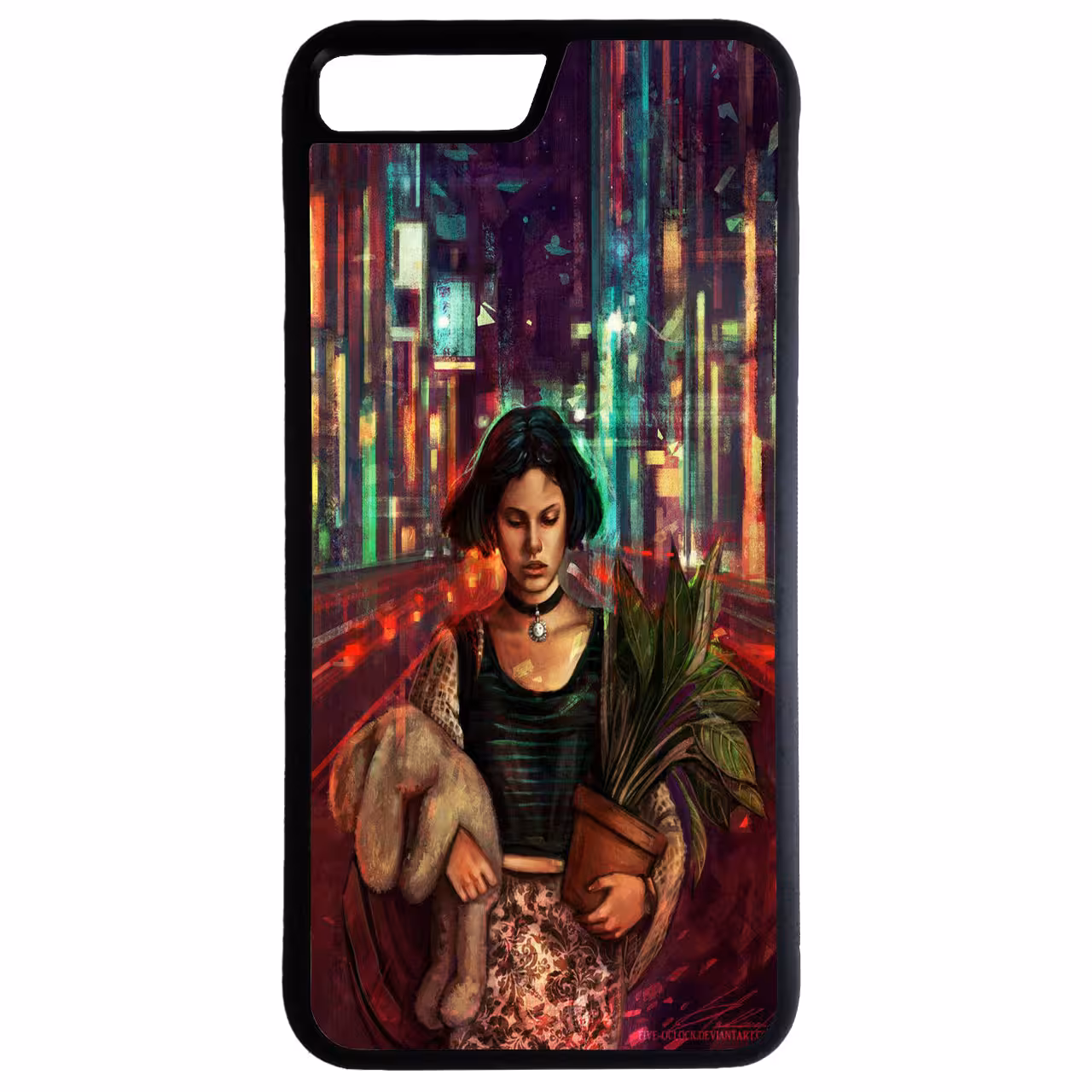 کاور طرح دخترانه کد 7093 مناسب برای گوشی موبایل اپل iphone 7 plus/8 plus