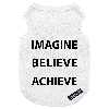 لباس سگ و گربه 27 مدل Imagine Believe Achieve کد MH971 سایز M