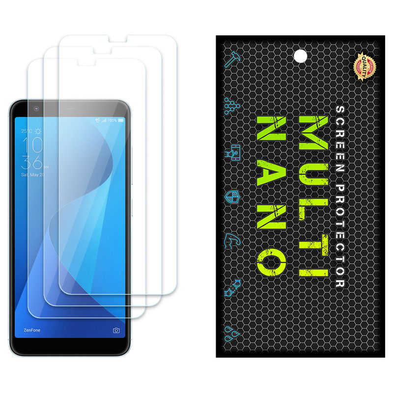 محافظ صفحه نمایش مولتی نانو مدل X-S3N مناسب برای گوشی موبایل Zenfone Max Plus M1 / ZB570TL بسته سه عددی | کالا برتری