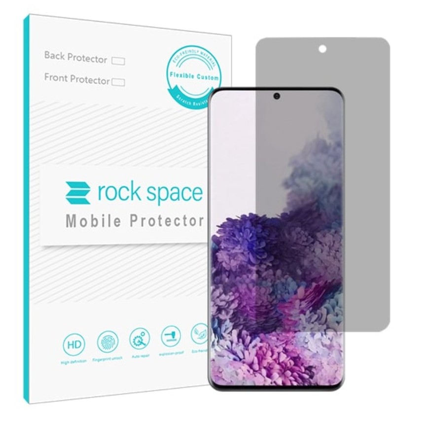 گلس پرایوسی (حریم شخصی)نانو و ضد ضربه گوشی سامسونگ S20 Plus  برند راک اسپیس