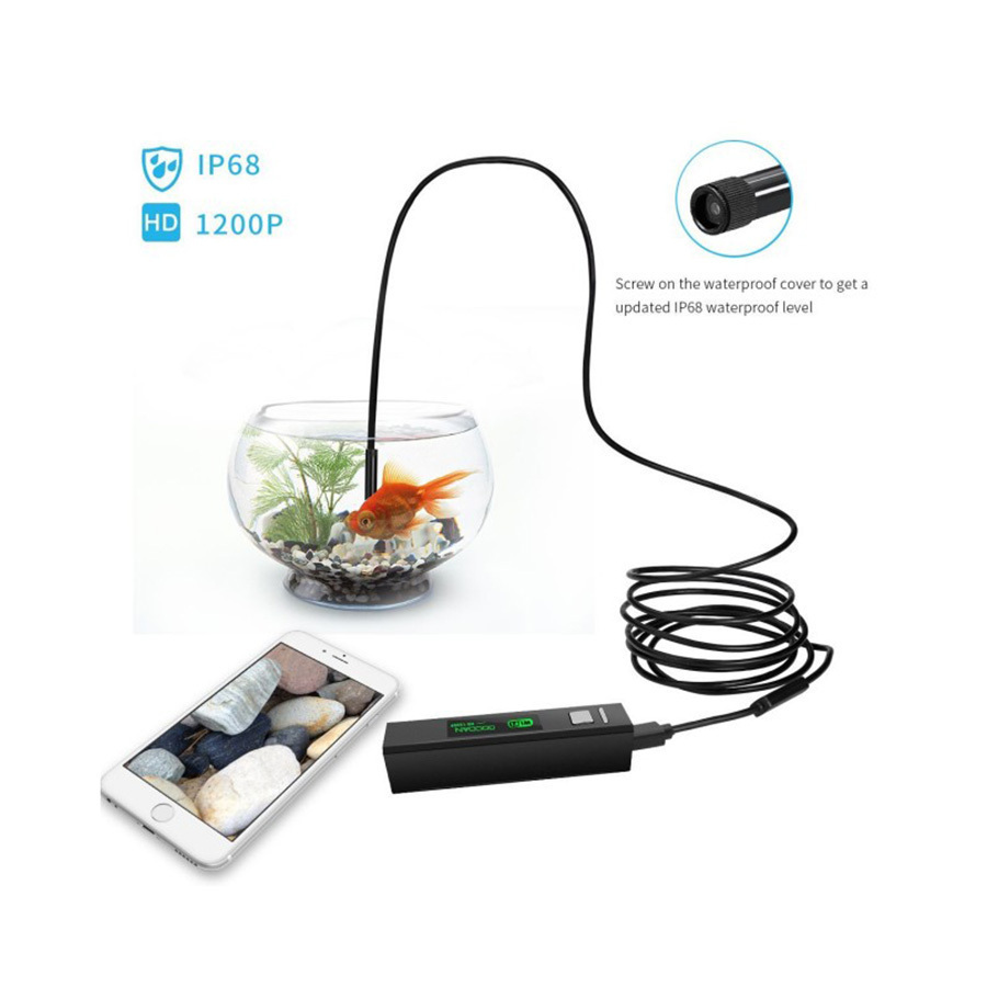 بروسکوپ دیجیتال نیمه سخت اپتیکس مدل QO8-10m-WiFi