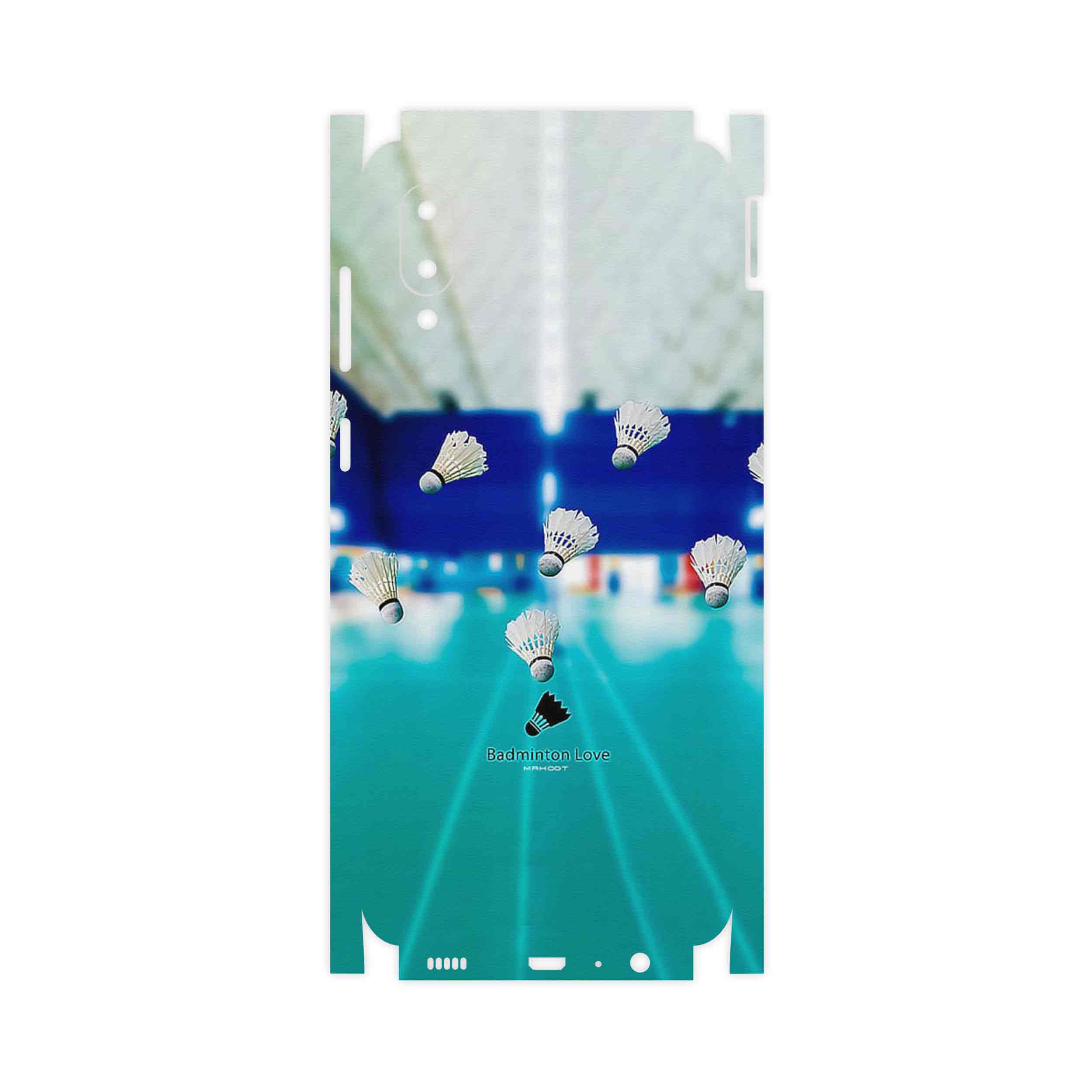 برچسب پوششی ماهوت مدل Badminton-FullSkin مناسب برای گوشی موبایل سامسونگ Galaxy M02