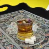 سینی رزینی طرح فرش کد 30x40