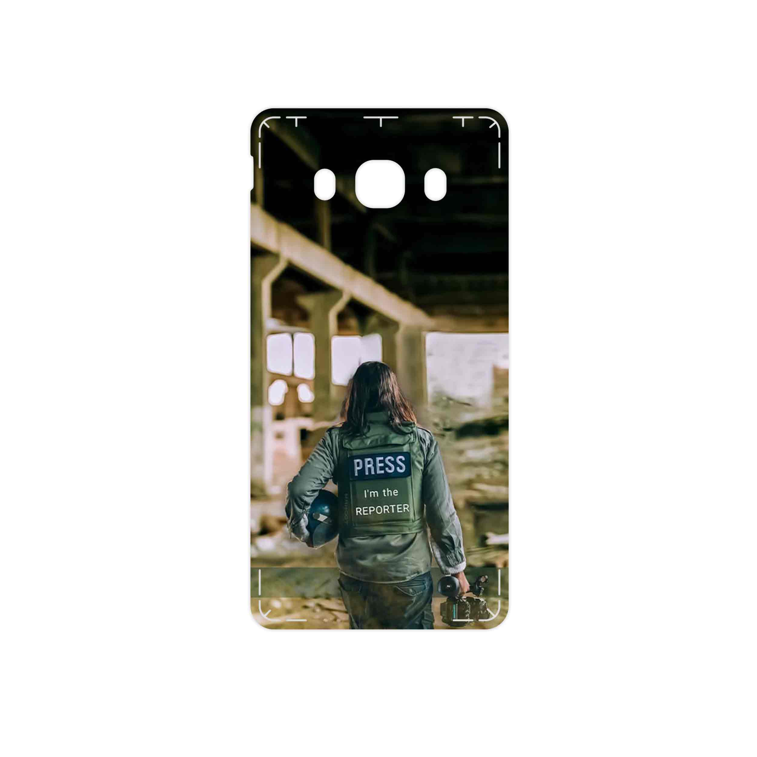 برچسب پوششی ماهوت مدل Reporter مناسب برای گوشی موبایل سامسونگ Galaxy J5 2016