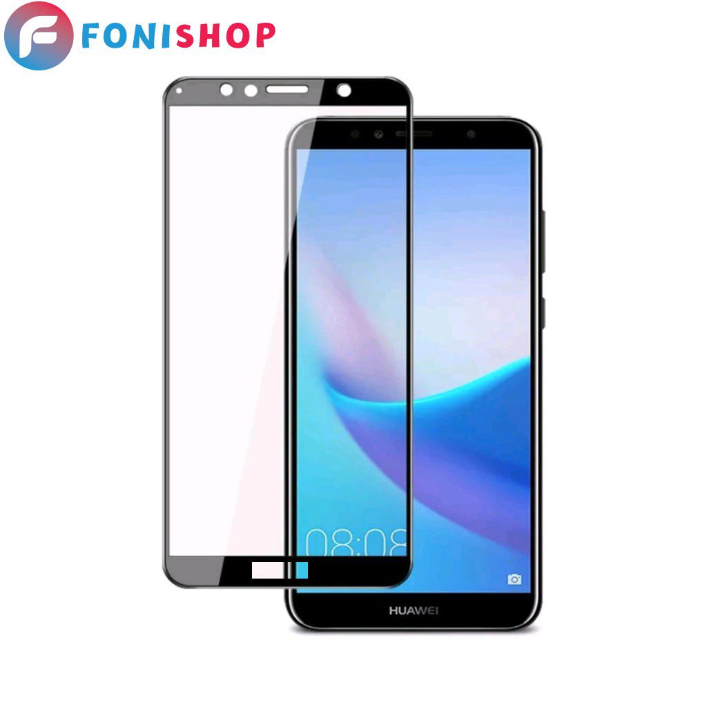 گلس محافظ صفحه نمایش فول تمام صفحه Huawei Y7 2018