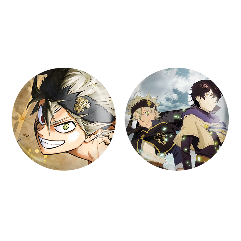 پیکسل خندالو مدل یونو و آستا انیمه بلک کلاور کد 1174911747 مجموعه 2 عددی