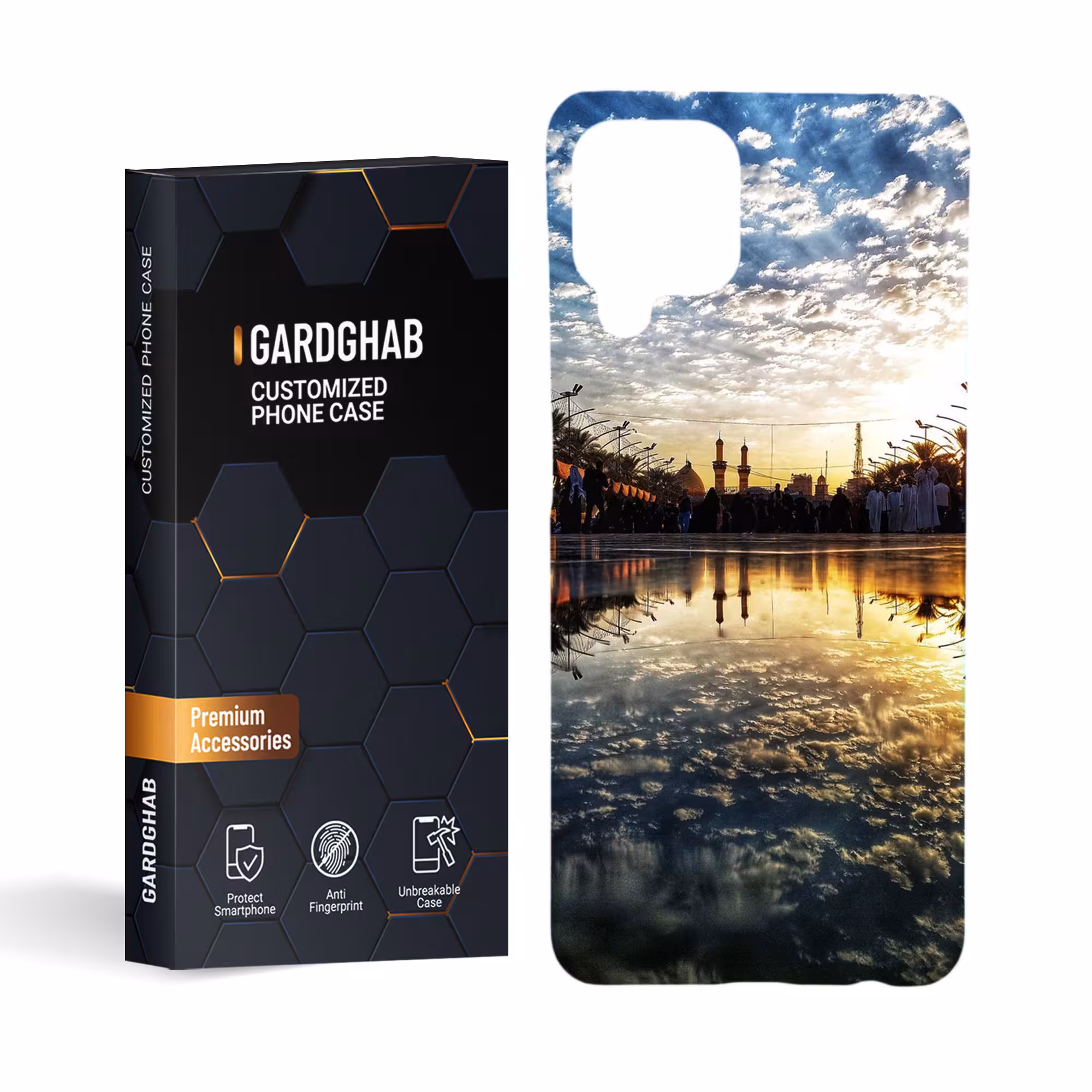 کاور گارد قاب مدل مذهبی مناسب برای گوشی موبایل سامسونگ galaxy a22 4g