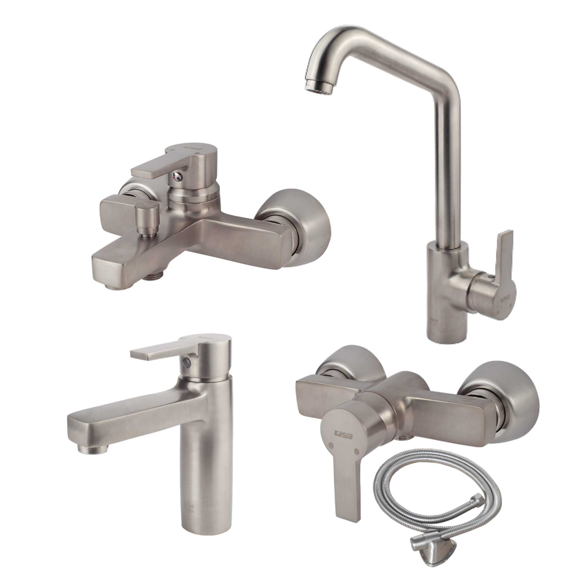 ست شیرآلات کسری مدل امگا مجموعه 5 عددی