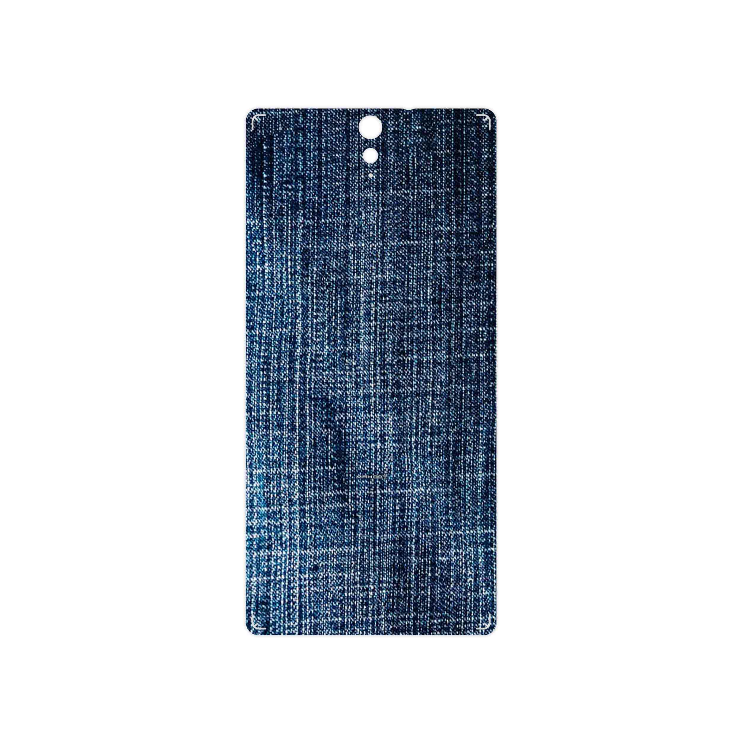 برچسب پوششی ماهوت مدل Fabric Texture 3 مناسب برای گوشی موبایل سونی Xperia C5
