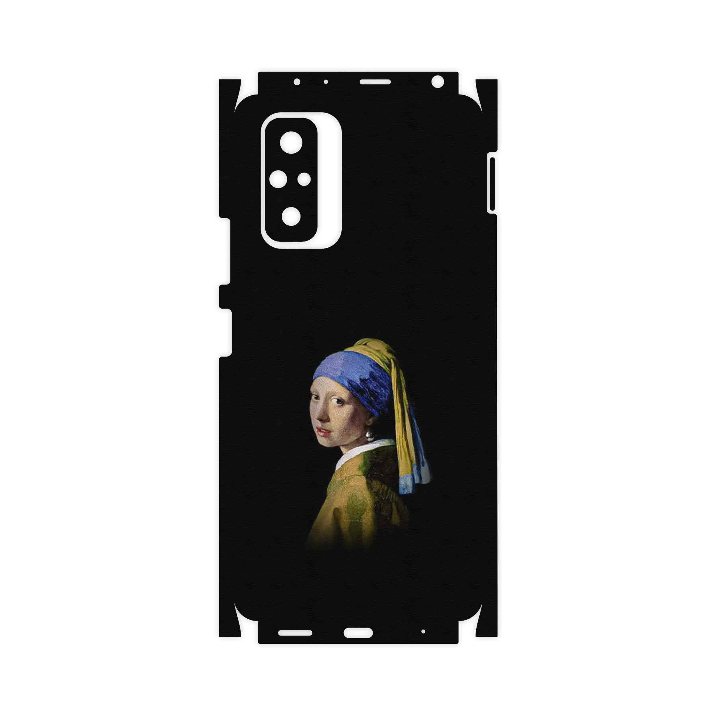 برچسب پوششی ماهوت مدل Girl with a Pearl Earring of Vermeer-FullSkin مناسب برای گوشی موبایل شیائومی Redmi Note 10 Pro Max