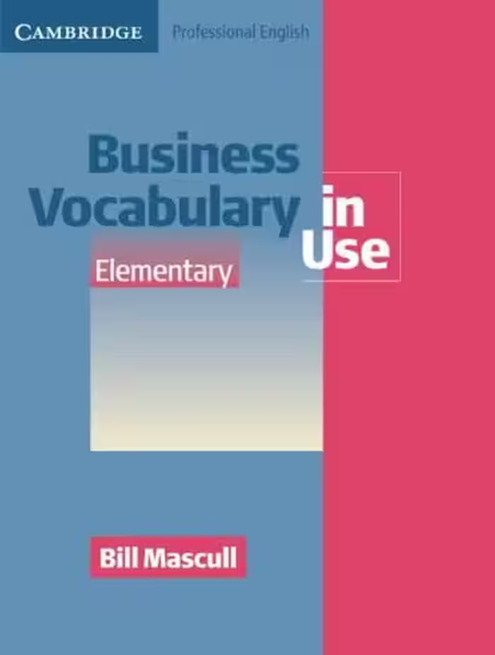 کتاب Business Vocabulary in Use Elementary