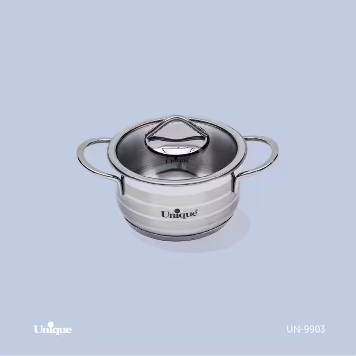 قابلمه استیل سایز 16 یونیک کد محصول: UN-9903
