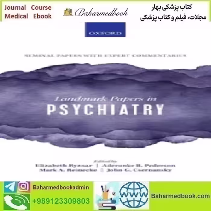 Landmark Papers in Psychiatry 2020 TRUE PDF price 1€ - کتاب پزشکی بهار