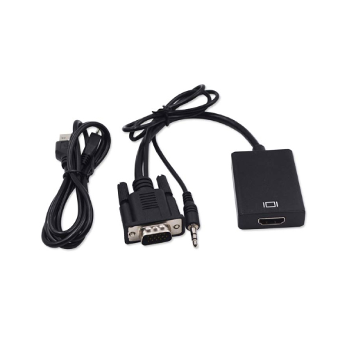 تبدیل HDMI TO VGA پک طلقی صدادار - یاسین کامپیوتر