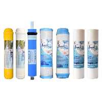 فیلتر دستگاه تصفیه آب آکوا پیورست مدل ممبران کد A 6030 مجموعه 7 عددی