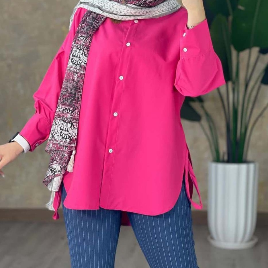 شومیز مانتویی زنانه جنس داکرون مانتو اسپرت زنانه مانتو زنانه مانتو شومیزی با ارسال رایگان 