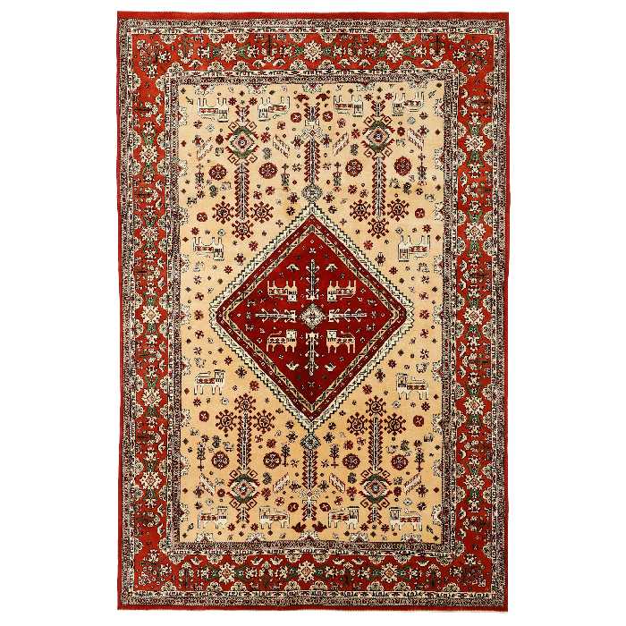 فرش دستبافت شش متری طرح قشقایی کد 564517r