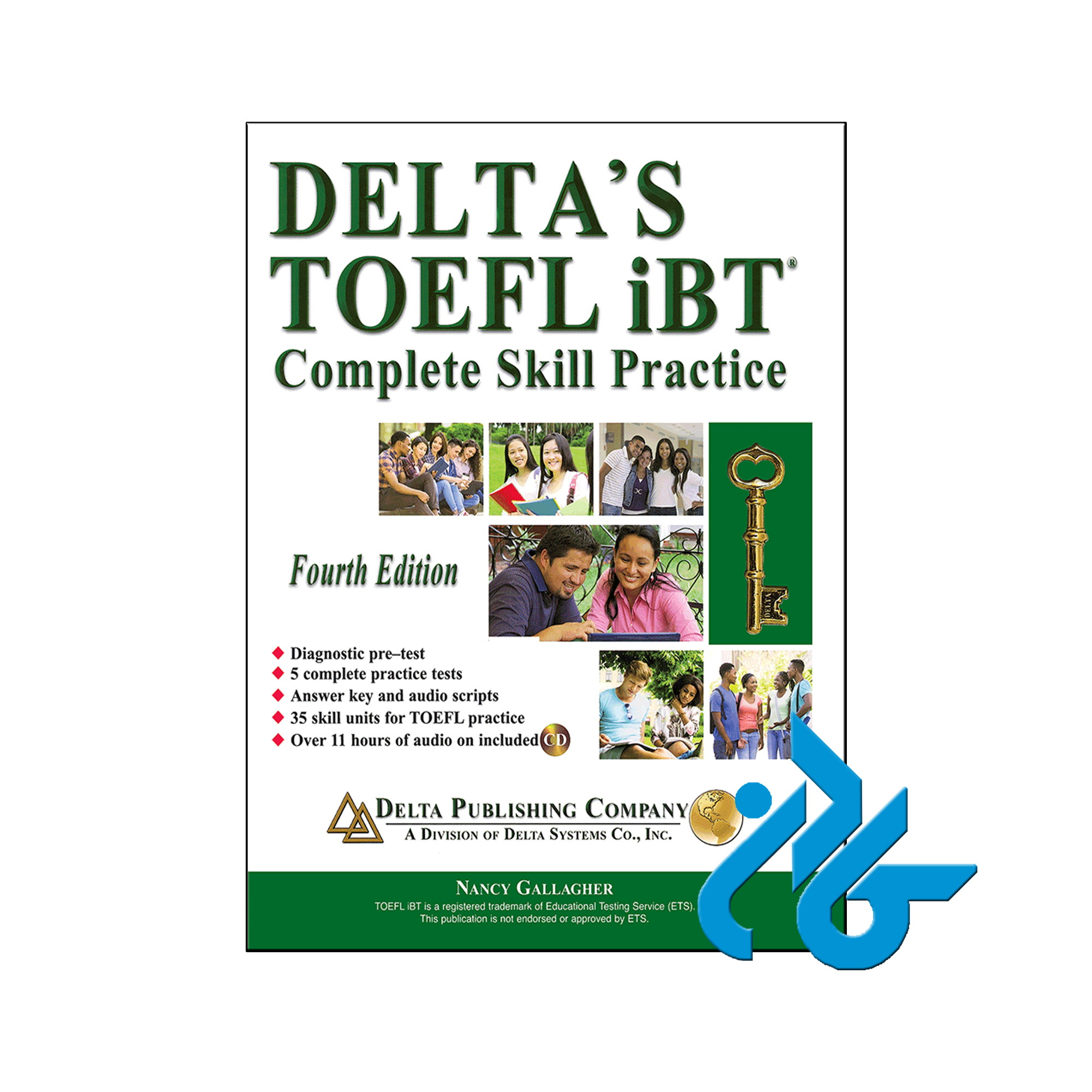 کتاب Deltas Key to the TOEFL iBT 4th