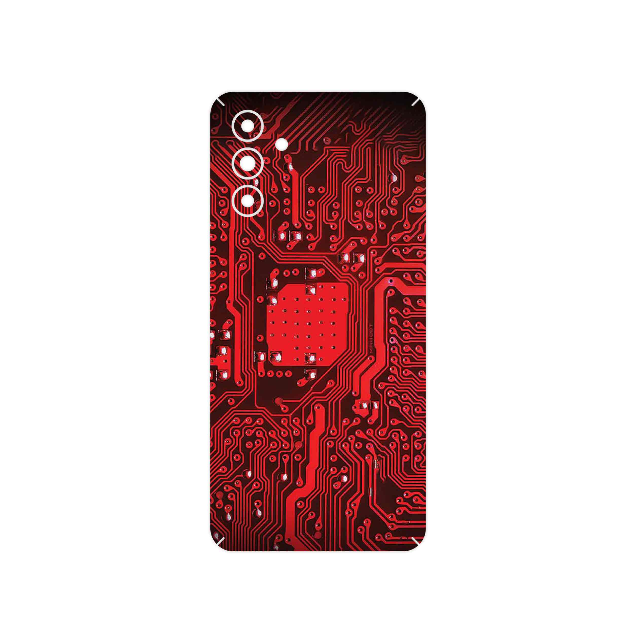 برچسب پوششی ماهوت مدل Red_Printed_Circuit_Board مناسب برای گوشی موبایل سامسونگ Galaxy A04s