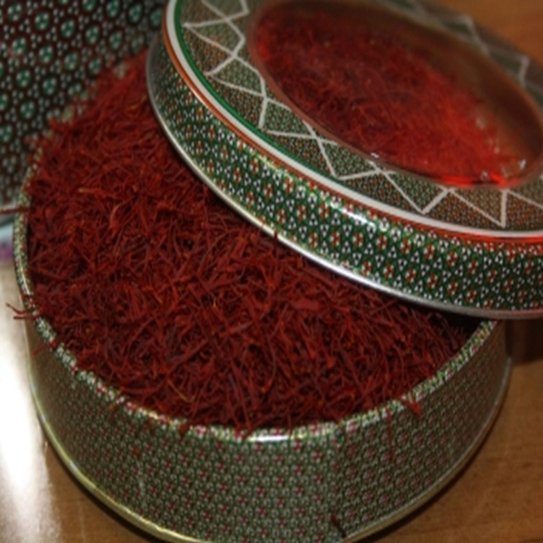 50 گرم- زعفران ممتاز قاینات صادراتی(بسته بندی خاتم-ارسال رایگان از کشاورز) 