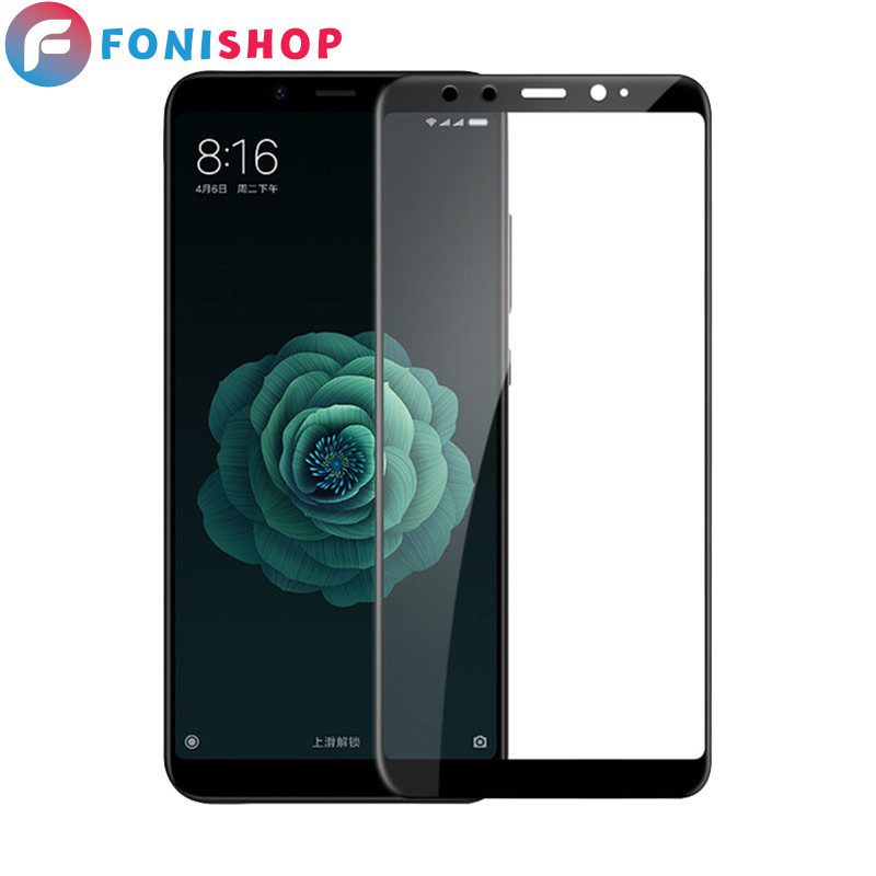 گلس محافظ صفحه نمایش فول تمام صفحه شیائومی Xiaomi Mi A2