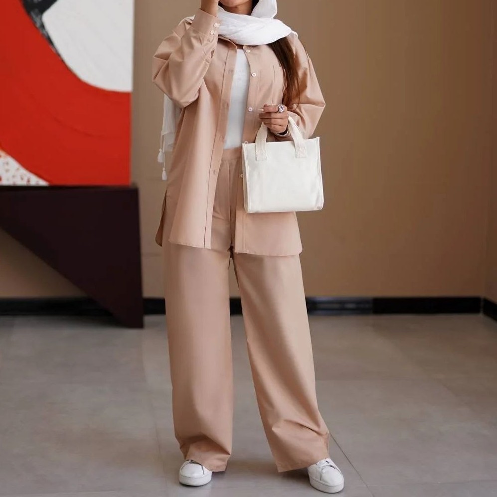 ست شومیز شلوار داکرون