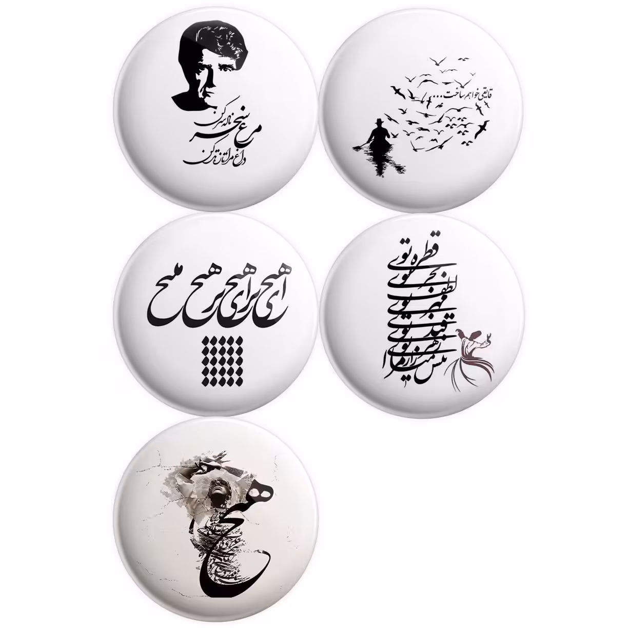 پیکسل پرمانه طرح جملات مفهومی کد pmg.5078 مجموعه 5 عددی 