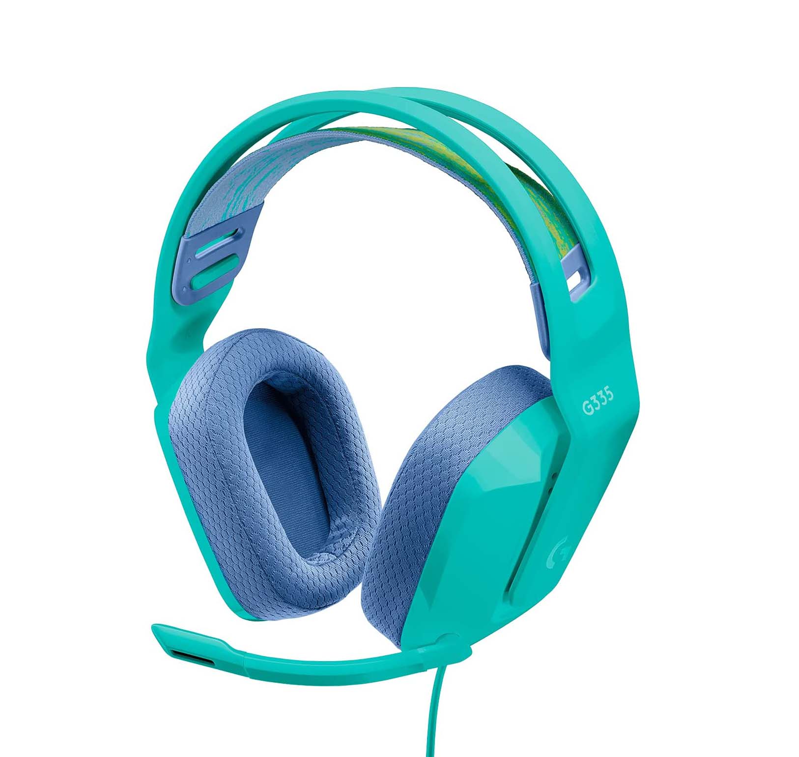 خرید هدست گیمینگ لاجیتک Headset Gaming Logitech G335 Wired Mint با بهترین قیمت