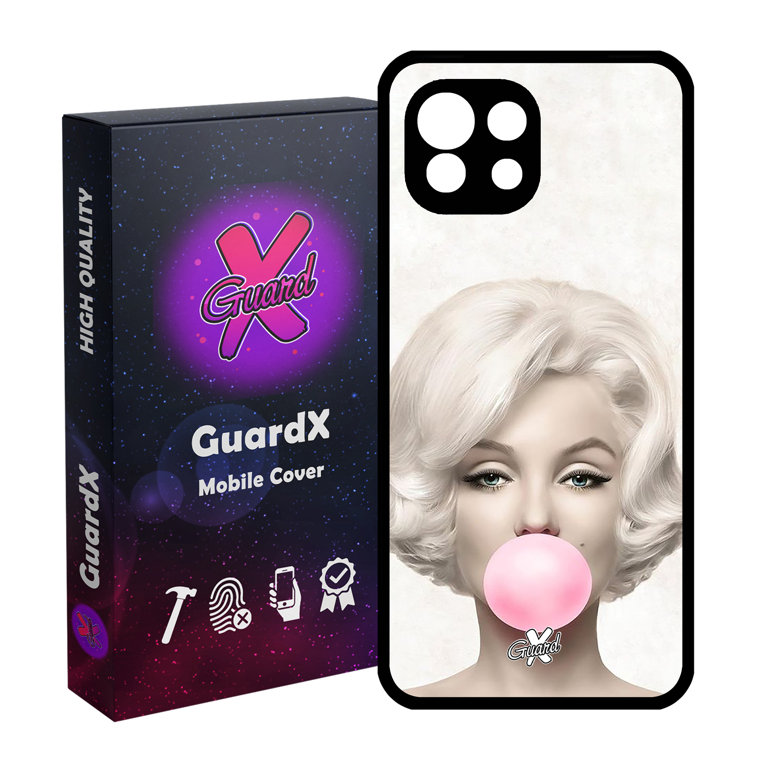 کاور گارد ایکس طرح Marilyn Monroe مدل Glass10257 مناسب برای گوشی موبایل شیائومی Mi 11 Lite