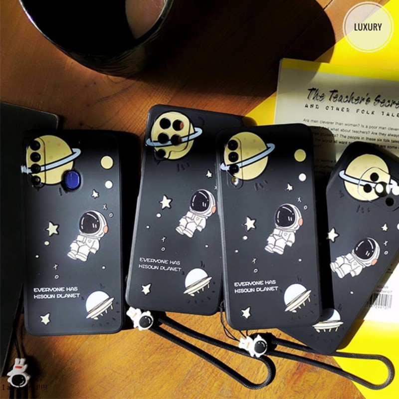 قاب گوشی NASA فضانورد، برای سامسونگ و شیائومی، تک رنگ