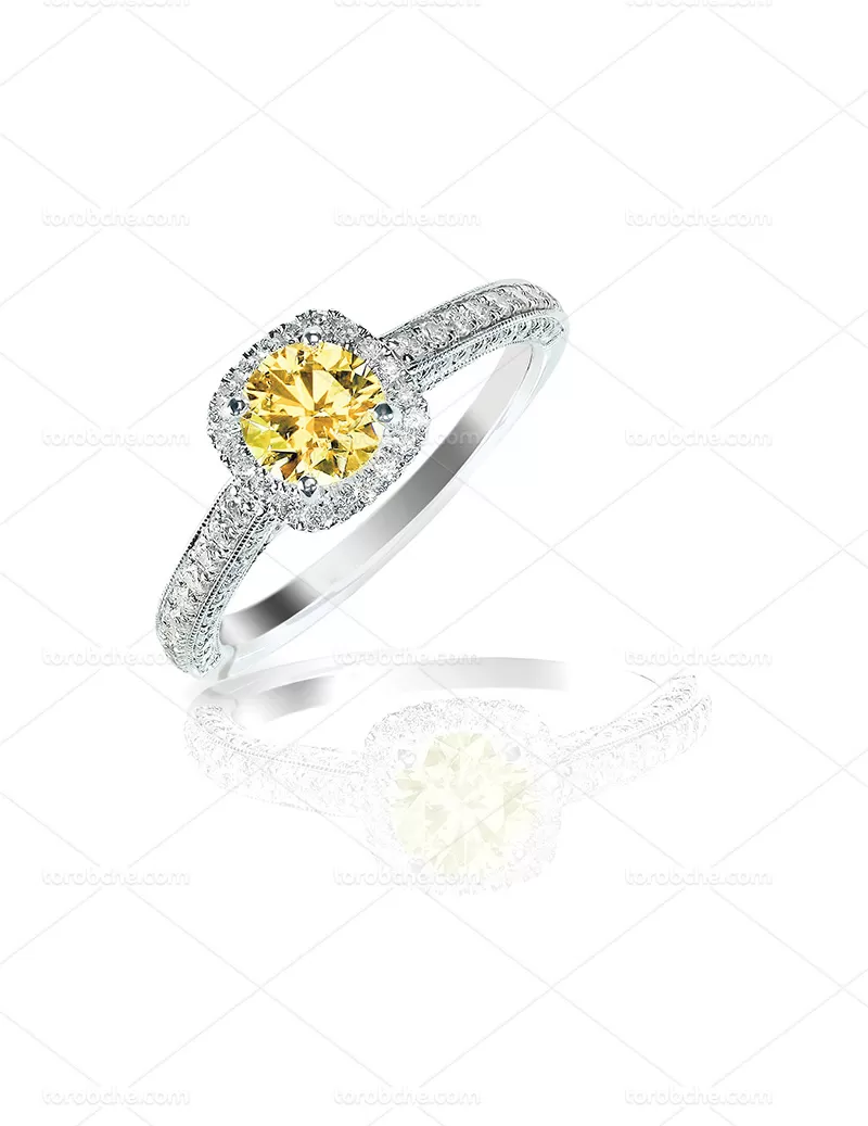 عکس انگشتر زیبا نگین دار | گرافیک با طعم تربچه