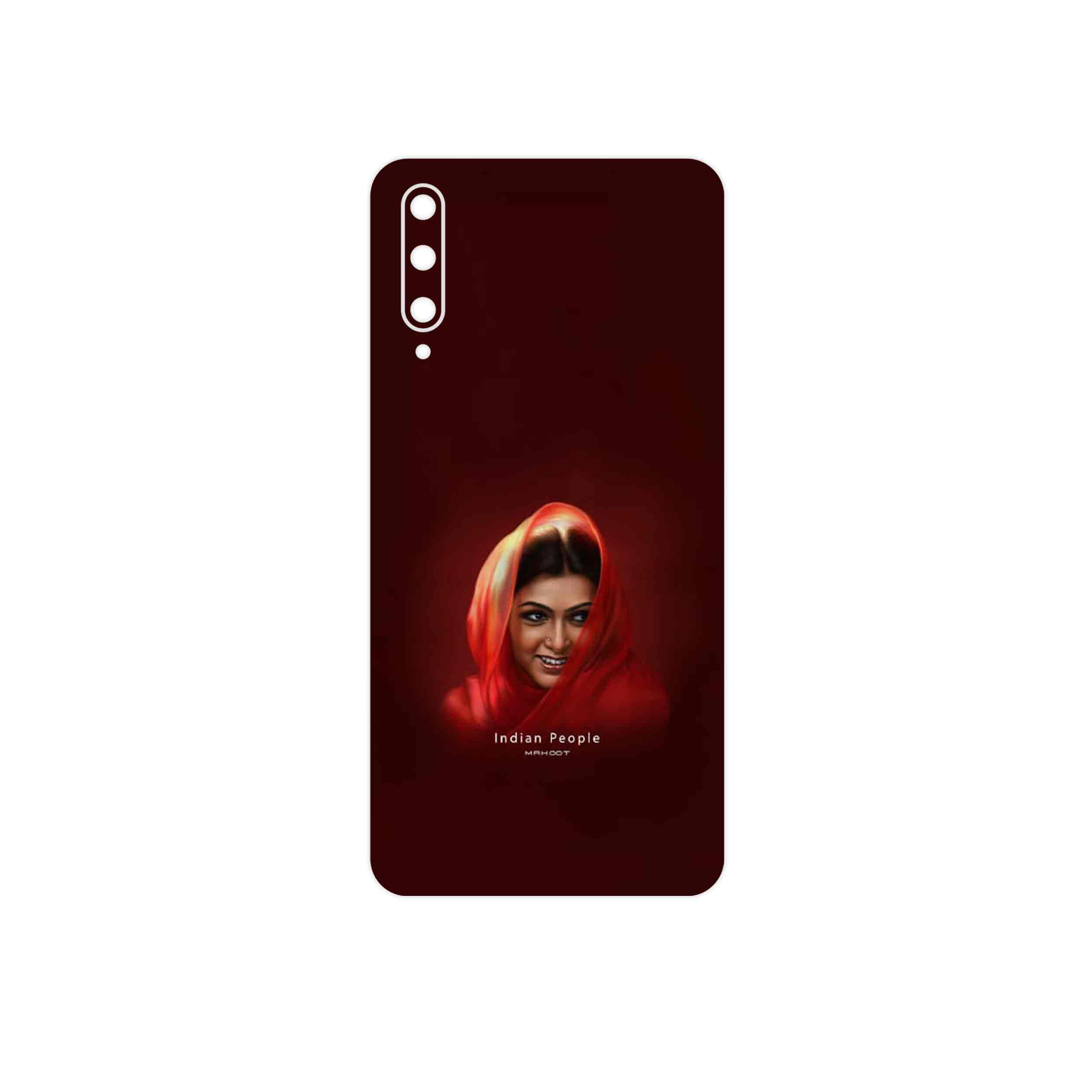 برچسب پوششی ماهوت مدل Portrait of an Indian Woman مناسب برای گوشی موبایل هوآوی Y9S