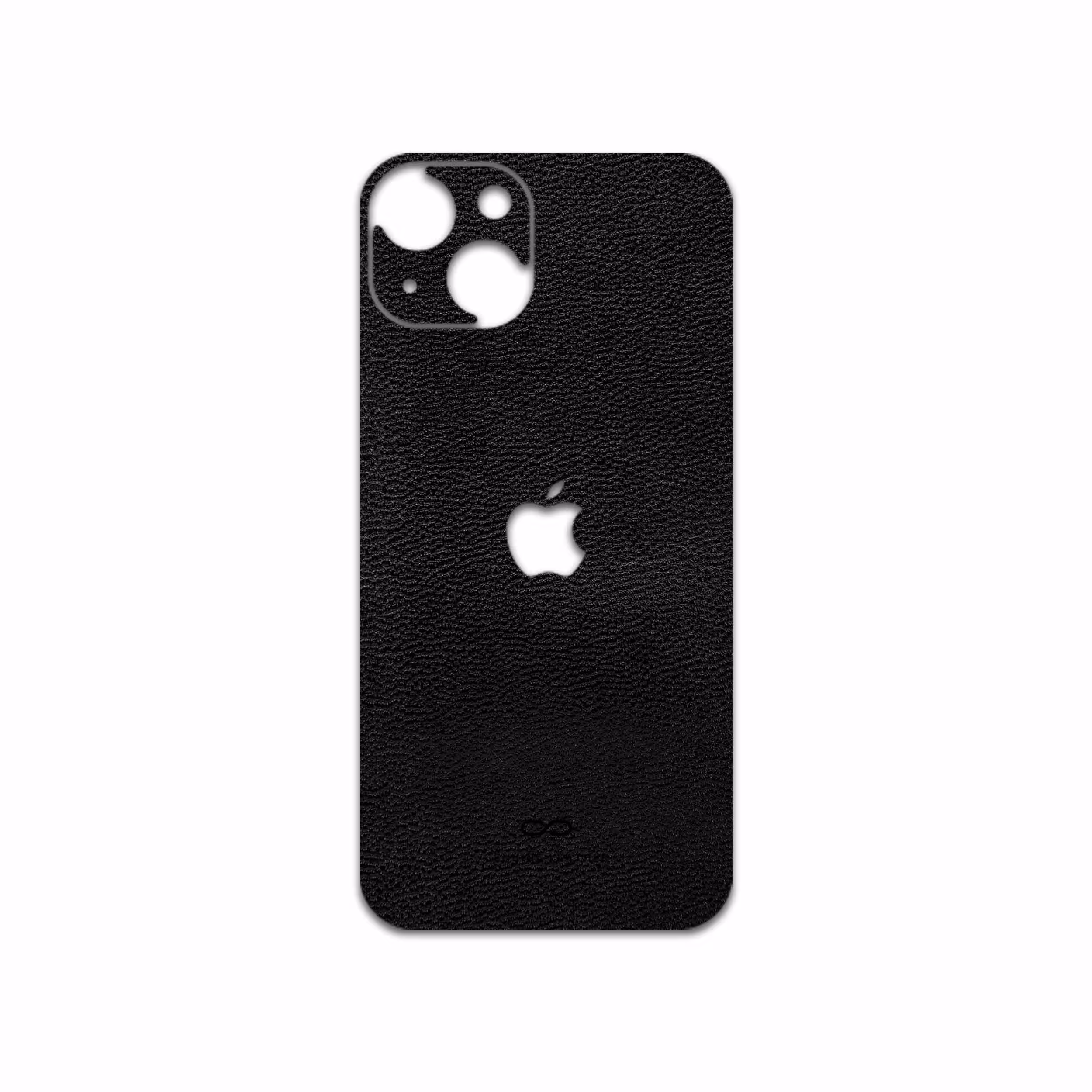 برچسب پوششی ماهوت مدل Black-Leather مناسب برای گوشی موبایل اپل iPhone 13
