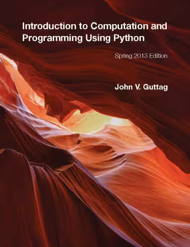 خرید و دانلود نسخه کامل کتاب Introduction to Computation and Programming Using Python