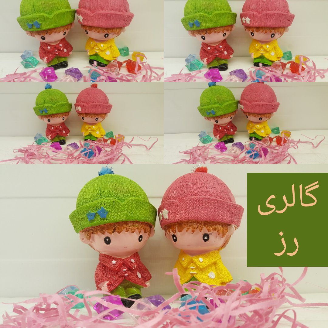 مجسمه دخترپسر 2تایی