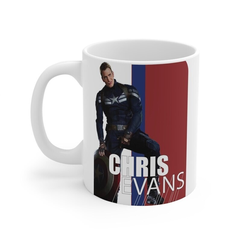 ماگ طرح کریس ایوانز Chris Evans مدل NM2068