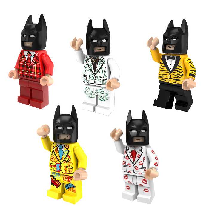 ساختنی مدل بتمن مجموعه 5 عددی