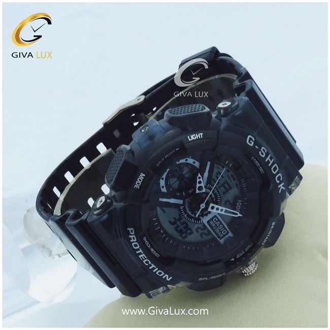 ساعت اسپرت کاسیو جیشاک ورزشی _دارای آلارم و چراغ