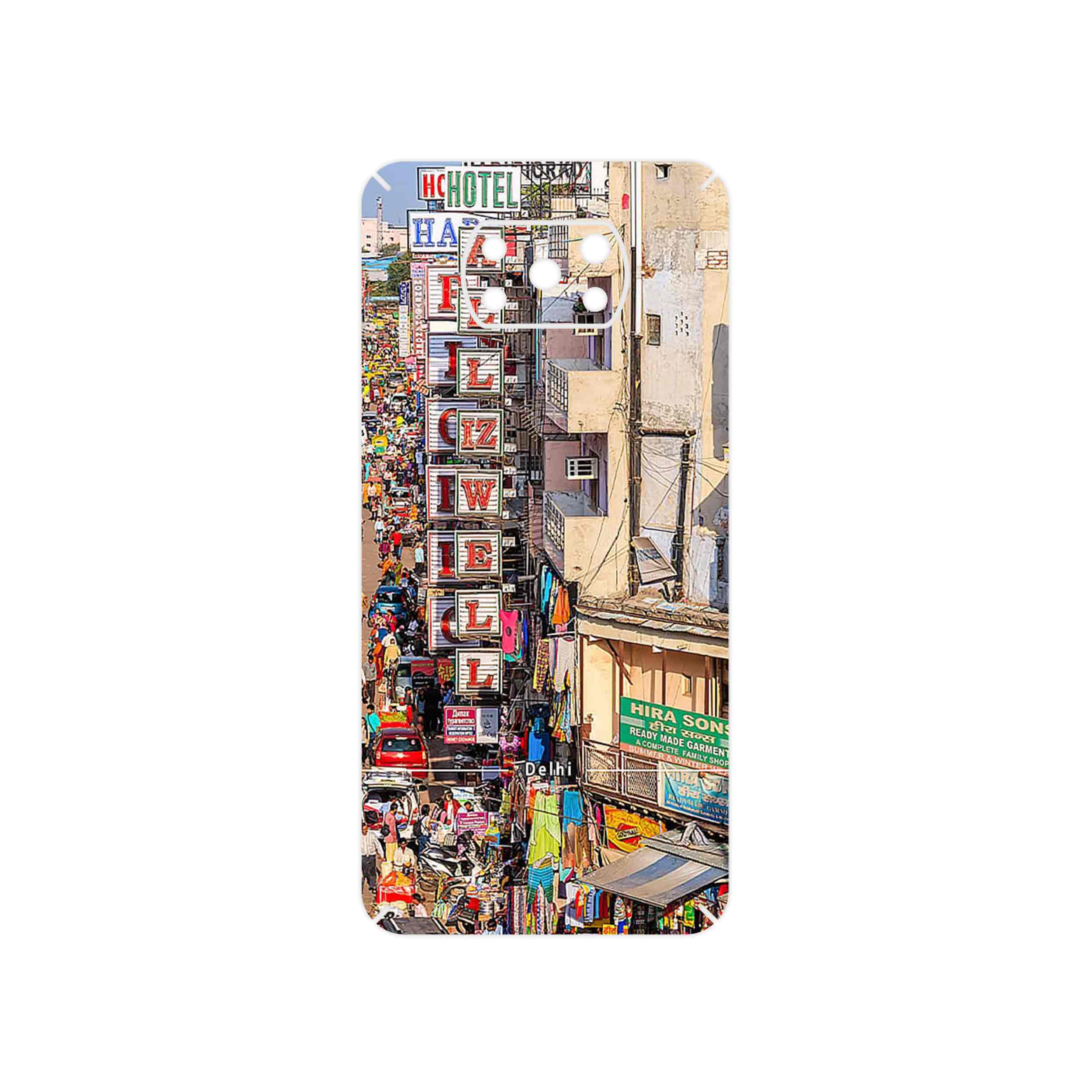 برچسب پوششی ماهوت مدل City of Delhi مناسب برای گوشی موبایل شیائومی Poco X3 Pro
