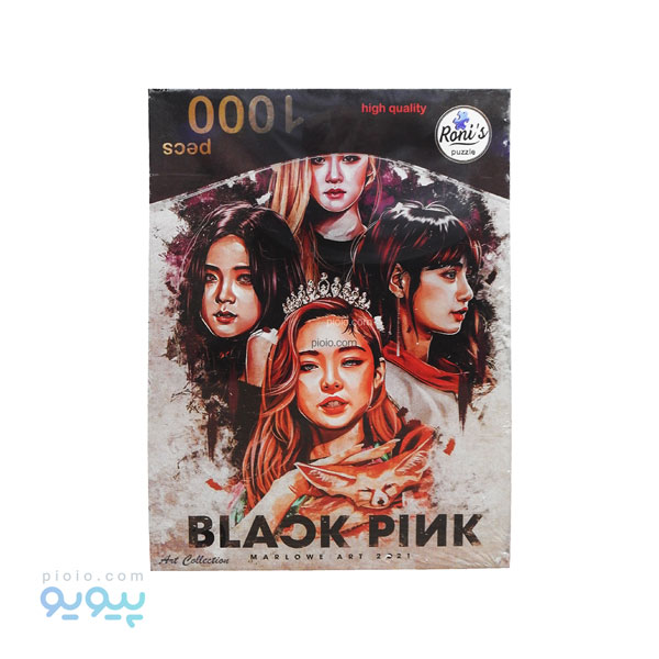پازل 1000 تکه طرح BLACK PINK