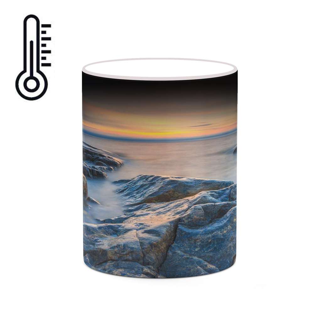 ماگ حرارتی کاکتی طرح منظره مدل mgh18334