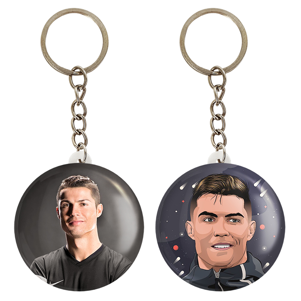 جاکلیدی خندالو مدل کریستیانو رونالدو کد 1391413924 مجموعه 2 عددی