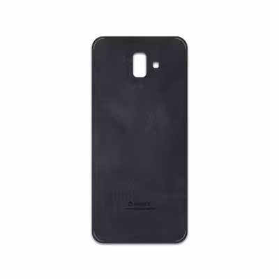 برچسب پوششی ماهوت مدل Graphite Buffalo Leather مناسب برای گوشی موبایل سامسونگ Galaxy J6 Plus