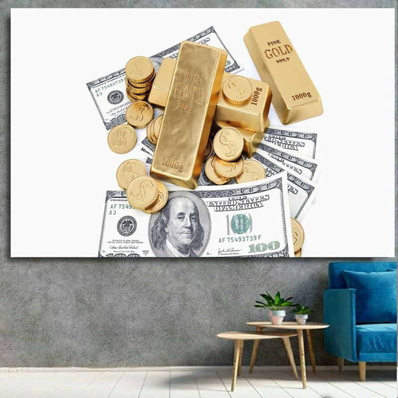 تابلو شاسی طرح دلار مدل SDT301 | دنیای قاب