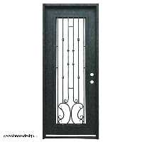 درب نفررو فلزی ساده کد 2202