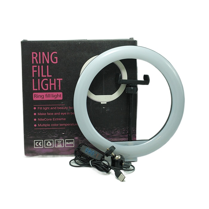 رینگ لایت پایه دار 26 سانتی متری مدل ZMX-260