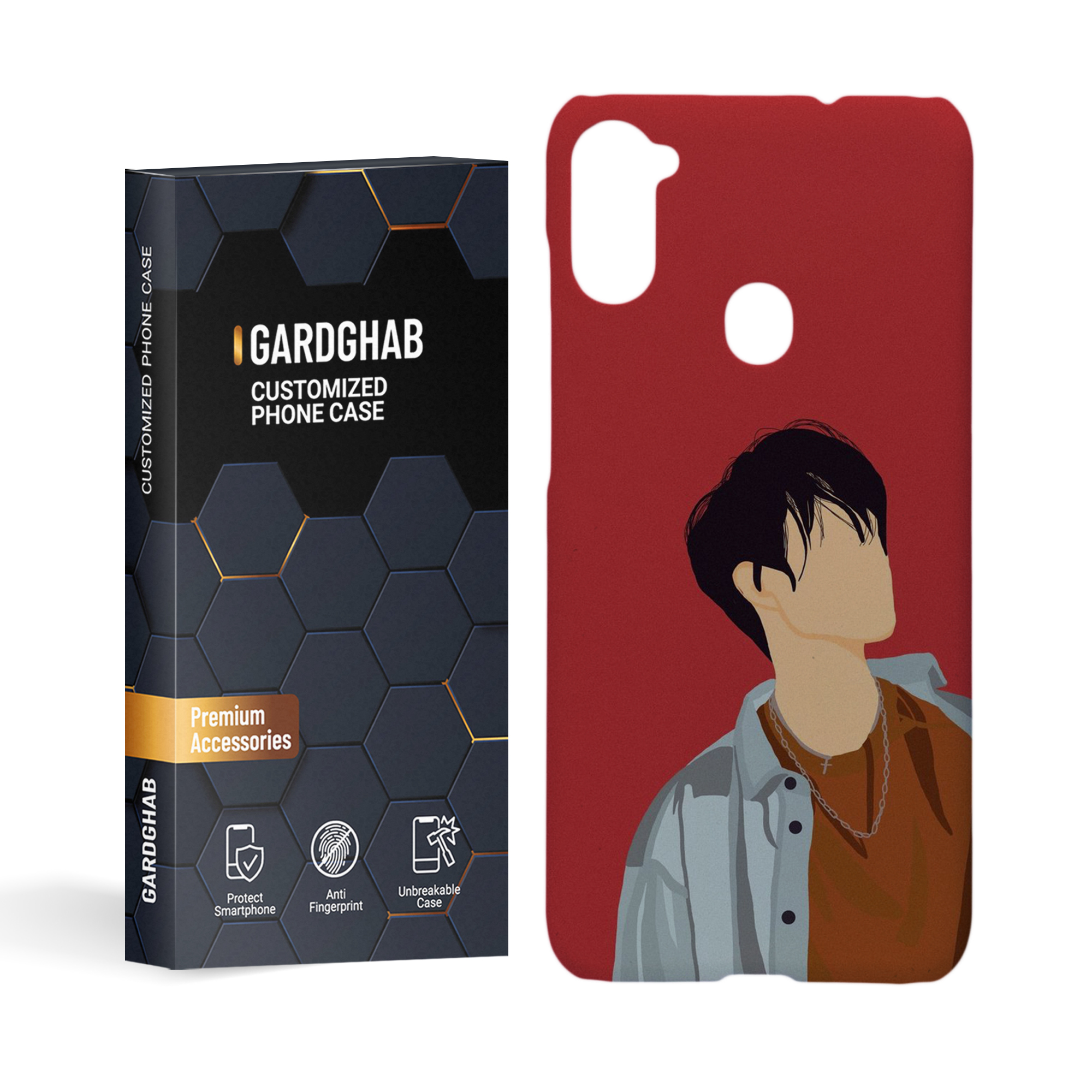 کاور گارد قاب مدل پسرانه مناسب برای گوشی موبایل سامسونگ galaxy a11