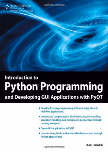 خرید و دانلود نسخه کامل کتاب Introduction to Python Programming and Developing GUI Applications with PyQT